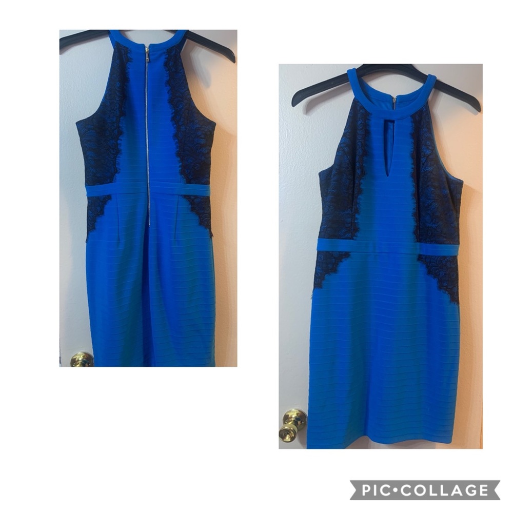 Brand new guess dress with black lace detail